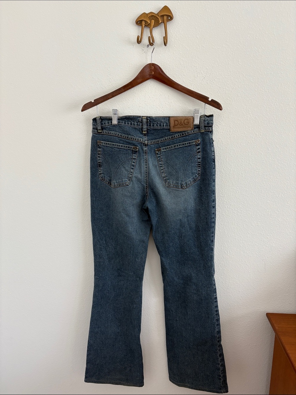 Vintage Dolce & Gabbana boot cut Jeans size 31 y2K - Picture 2 of 12